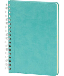 Bağcılar-17x24-TRK Turkuaz Spiralli Tarihsiz Defter