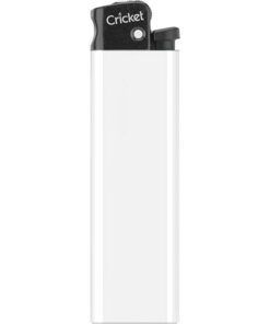 CKM-01-B Beyaz Cricket Taşlı Çakmak