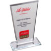 EKT-235-ŞF Şeffaf Kristal Plaket