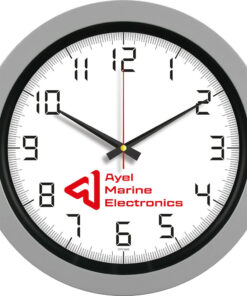 V30-346-G Gri Plastik Duvar Saati