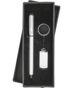 8210-16GB Metal USB Bellek ve Kalem Seti